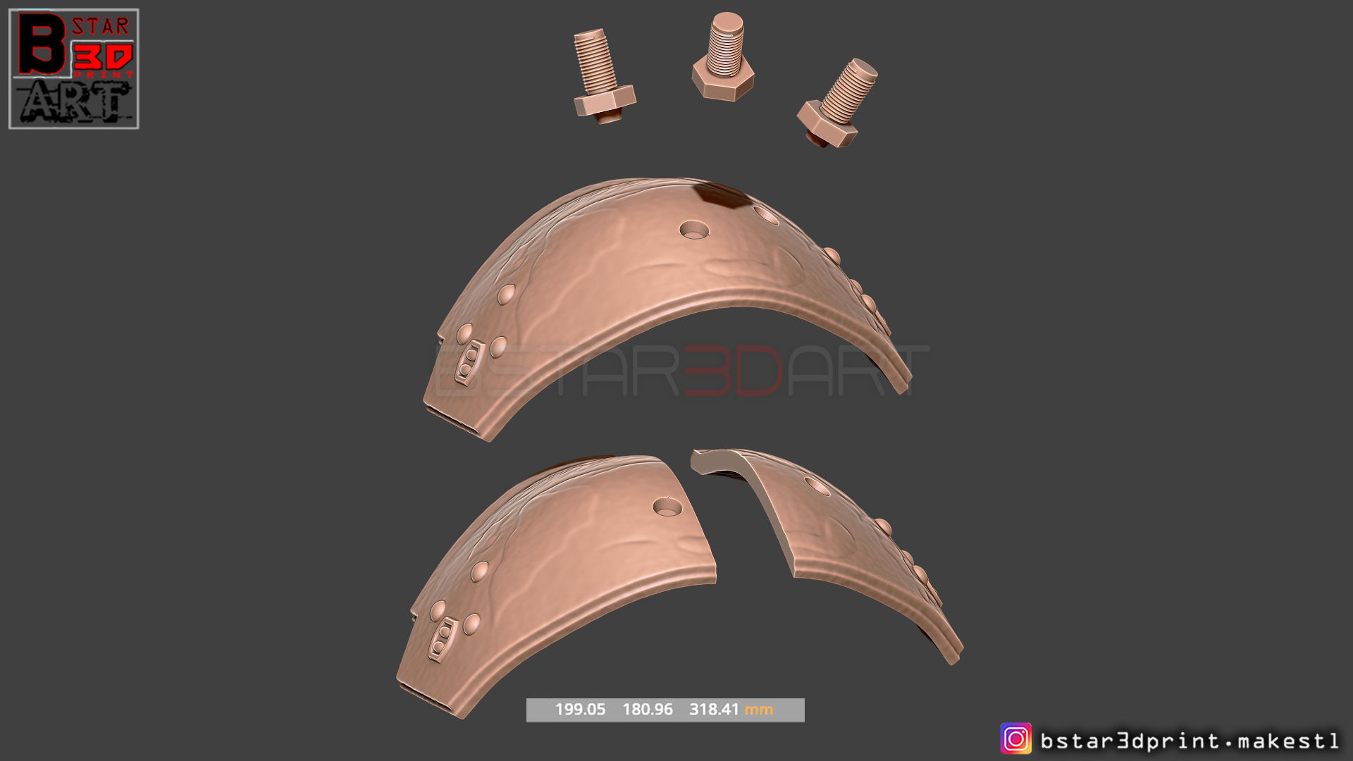Cloud Armor Accessories - Final Fantasy VII Remake  3D print model_15