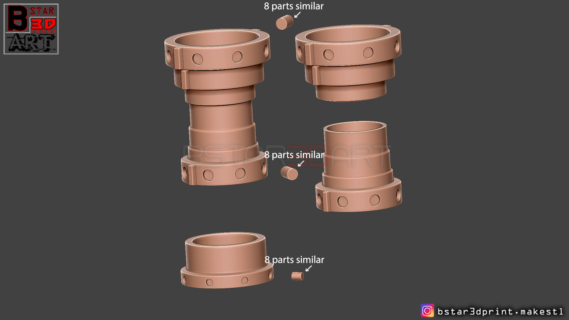 Cloud Armor Accessories - Final Fantasy VII Remake  3D print model_44