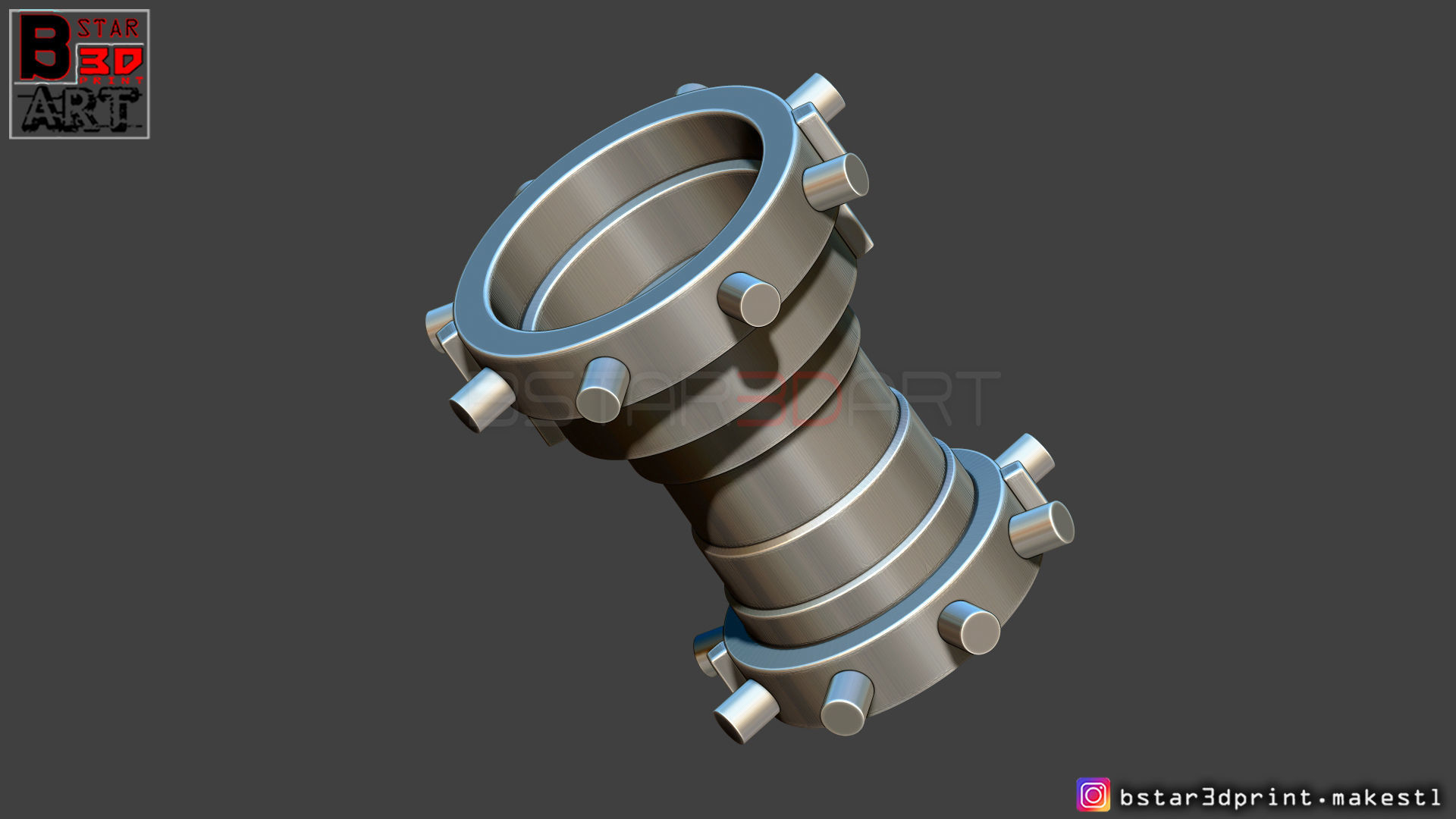 Cloud Armor Accessories - Final Fantasy VII Remake  3D print model_21