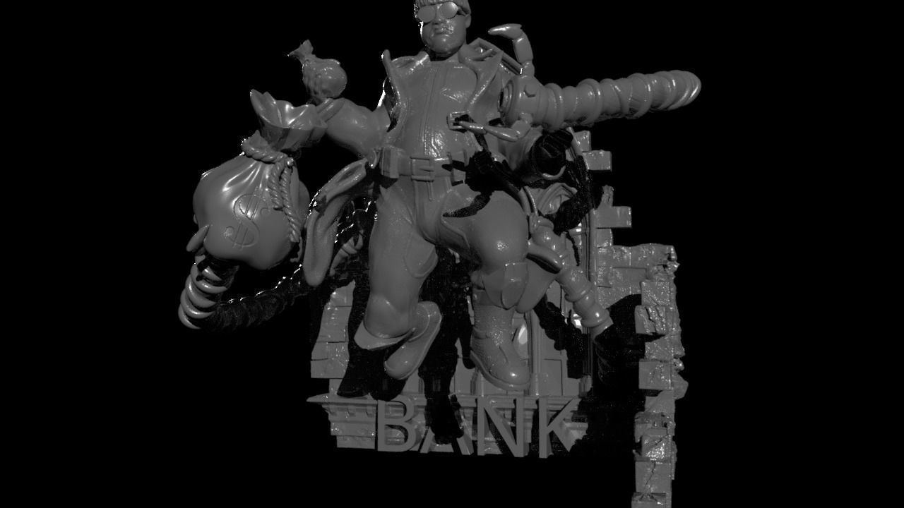 Marvels Dr Octopus - Fan Art 3D print 3D print model_4