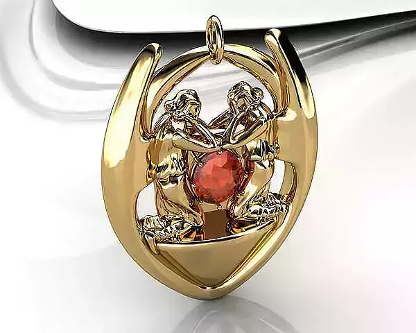 Angel Pendants 3D print model