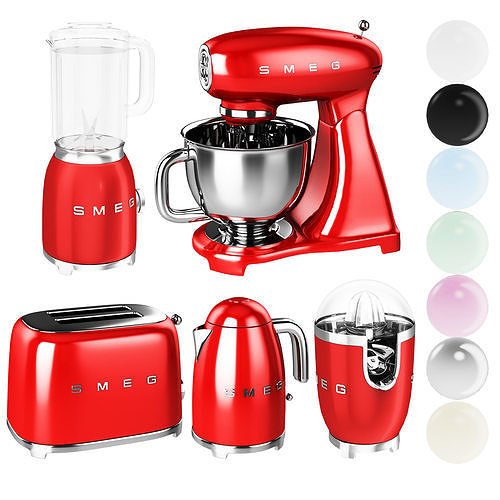 SMEG 50s Retro Style Appliances 3D model