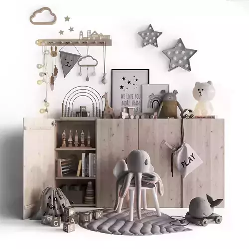 Chidren Set 1 3D model