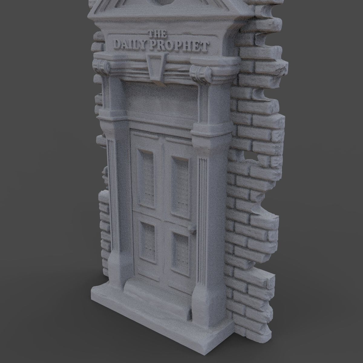 The Daily Prophet Gate - Harry Potter 3D print model_24