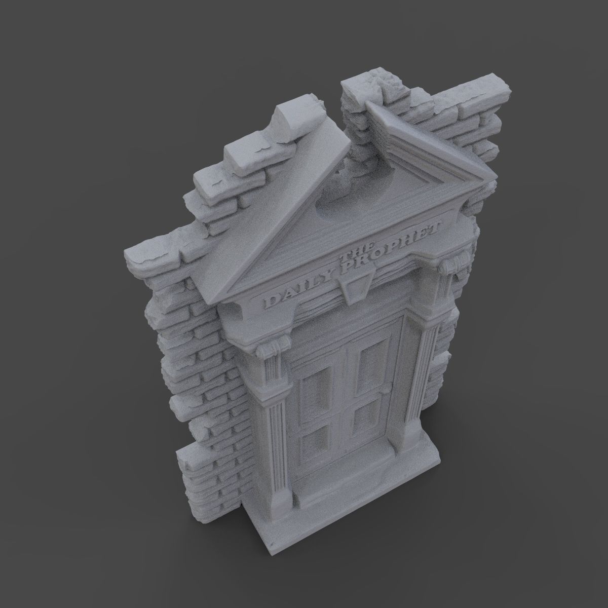 The Daily Prophet Gate - Harry Potter 3D print model_18