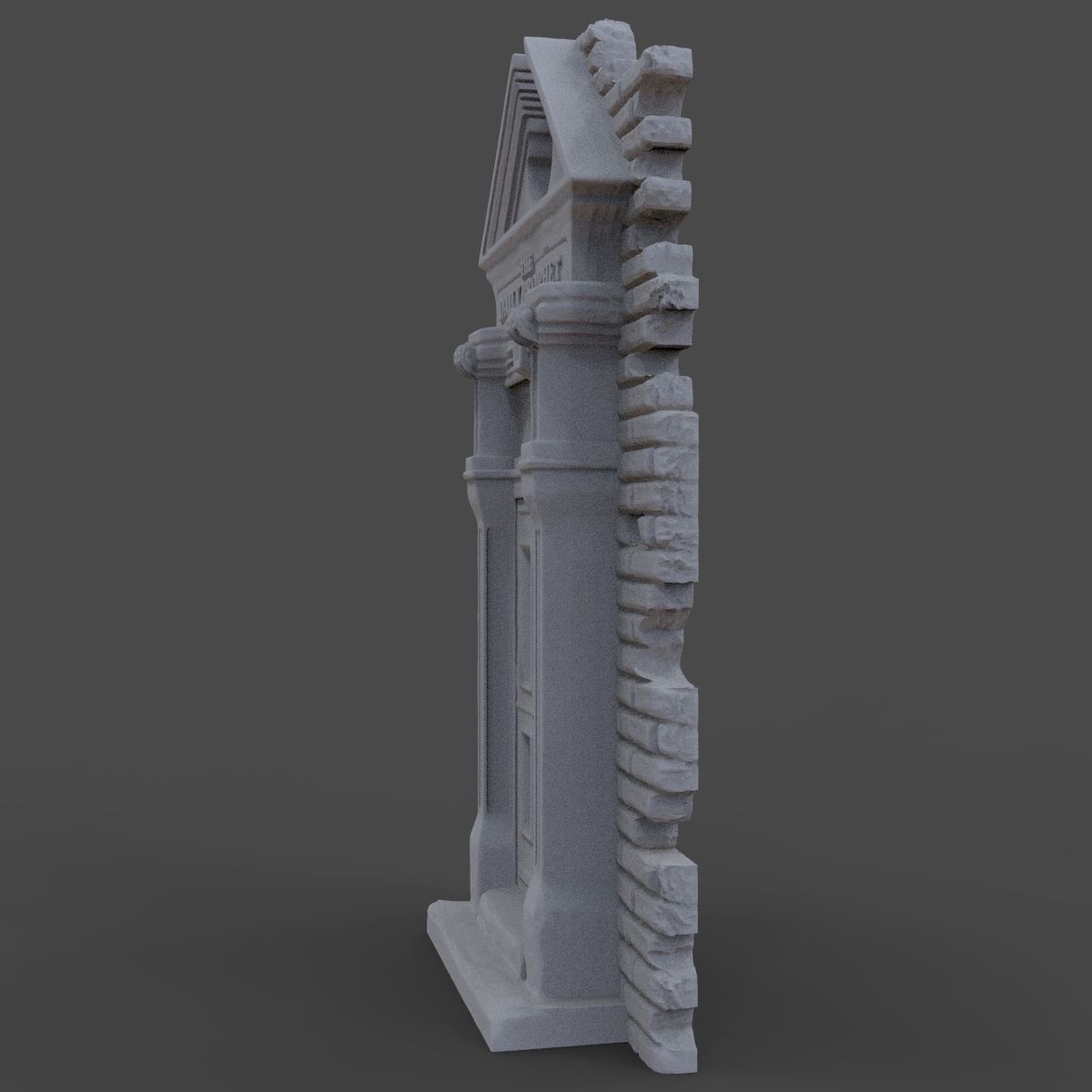 The Daily Prophet Gate - Harry Potter 3D print model_12