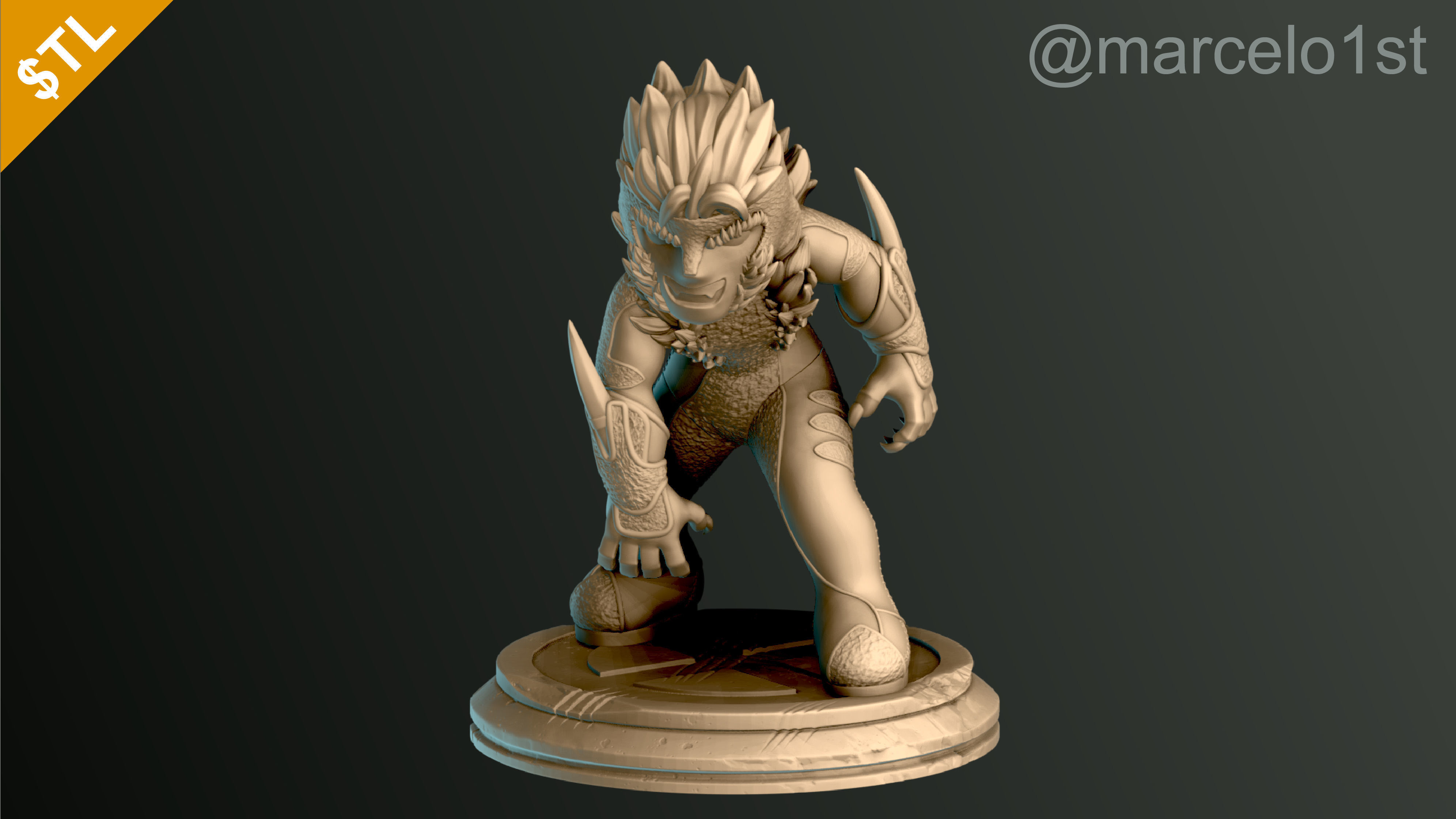 SIMPLE - Sabretooth Victor Creed 3D print model_10