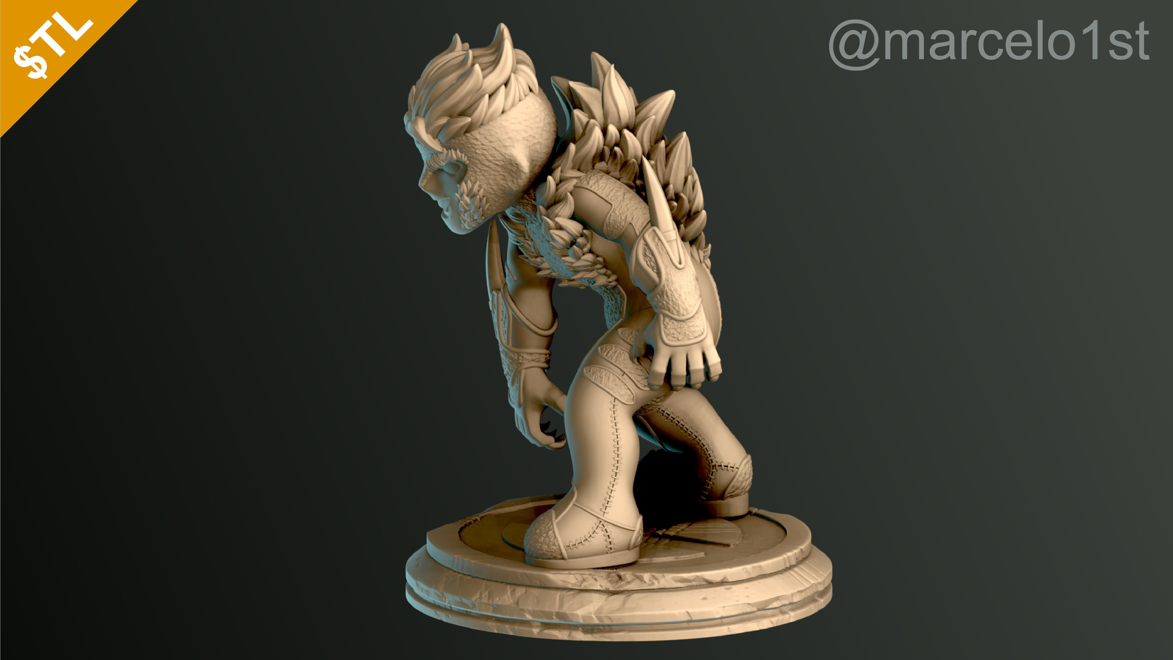 SIMPLE - Sabretooth Victor Creed 3D print model_8