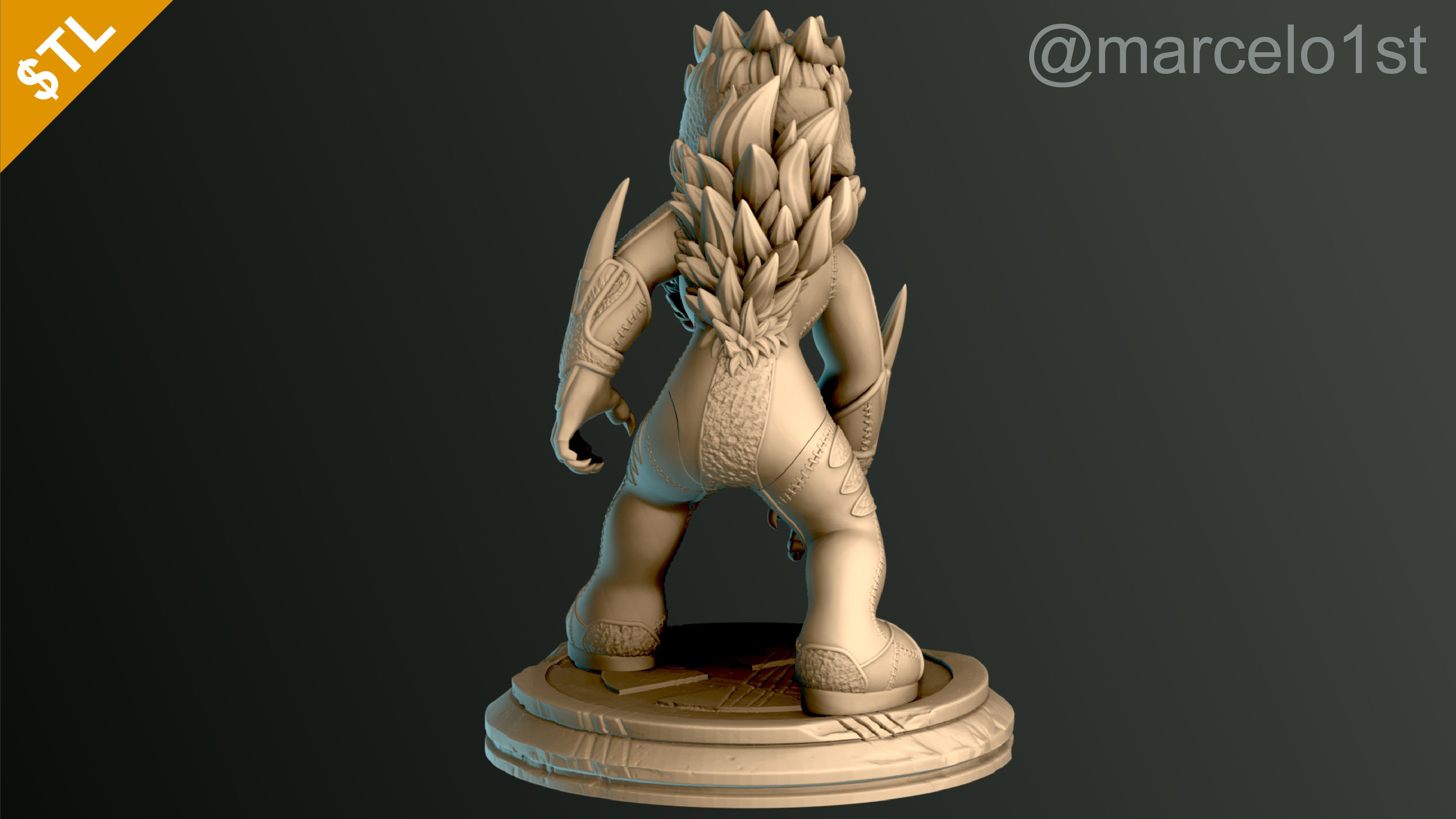 SIMPLE - Sabretooth Victor Creed 3D print model_5
