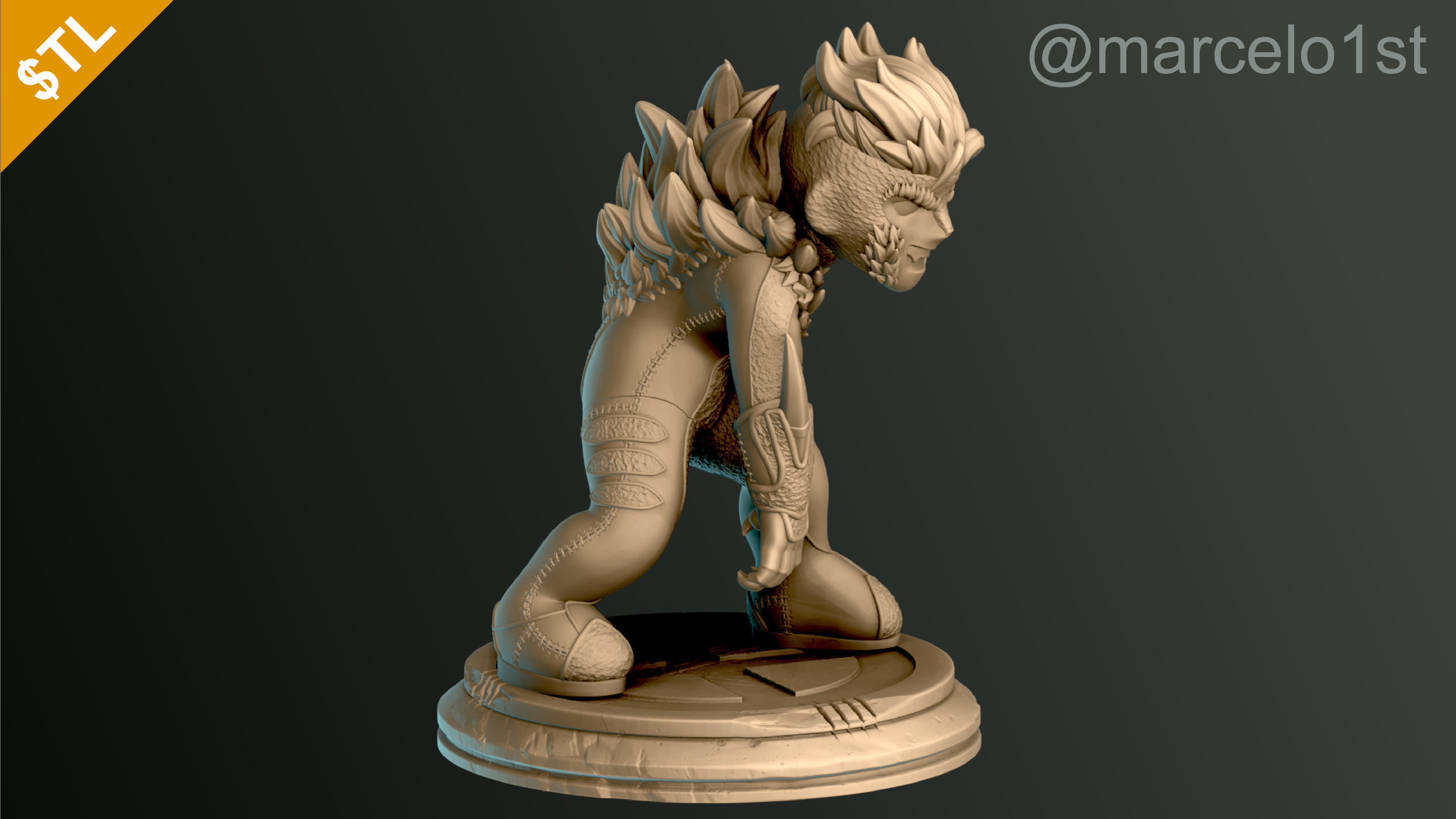 SIMPLE - Sabretooth Victor Creed 3D print model_2