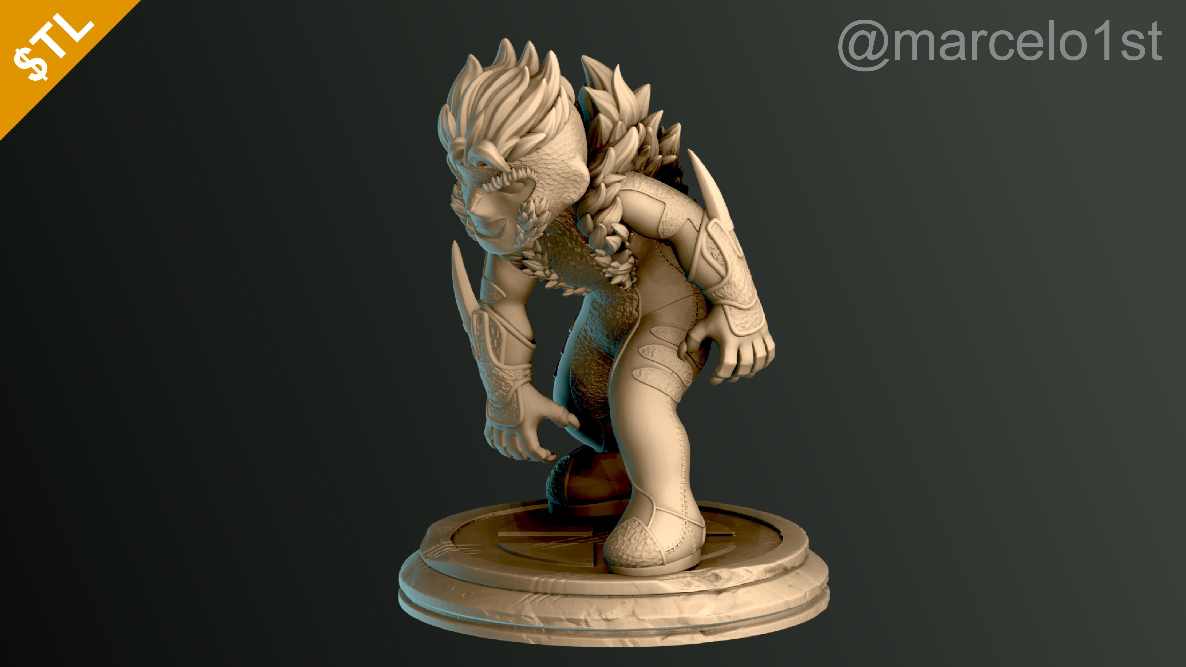 SIMPLE - Sabretooth Victor Creed 3D print model_9