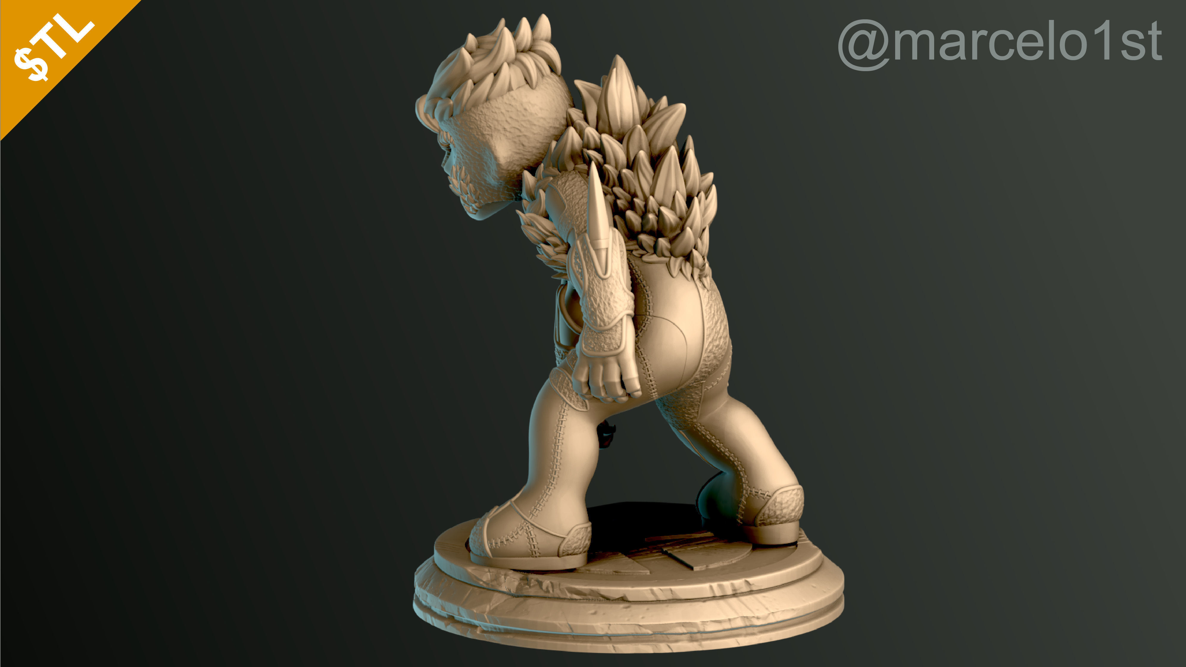 SIMPLE - Sabretooth Victor Creed 3D print model_7