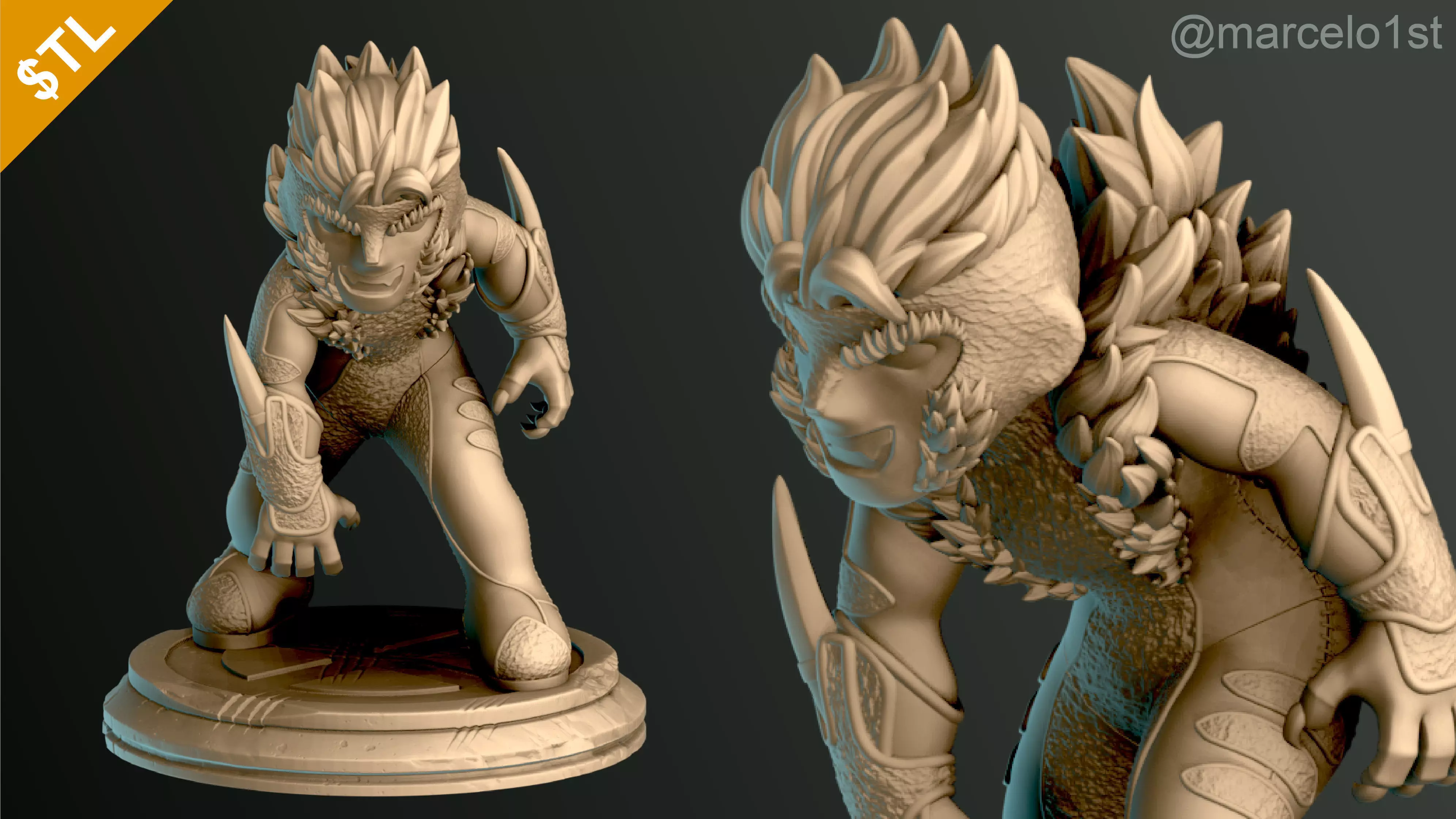 SIMPLE - Sabretooth Victor Creed 3D print model_0