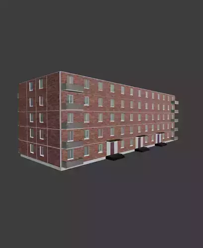 Brick Building 5 Floors