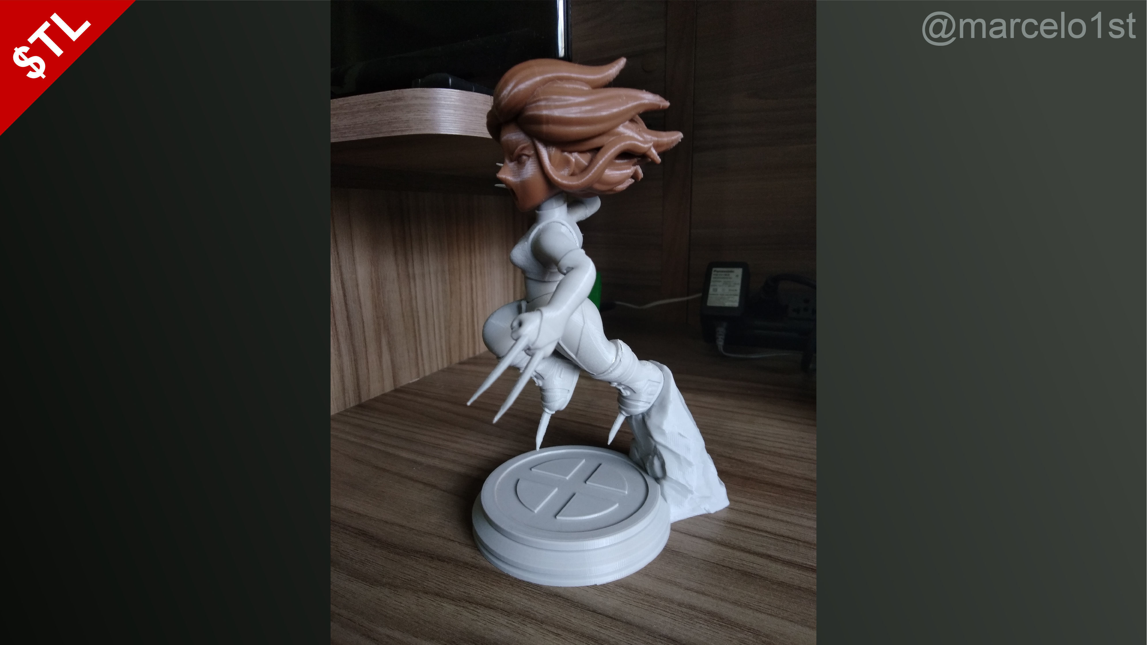 SIMPLE - X-23 Laura Kinney 3D print model_17