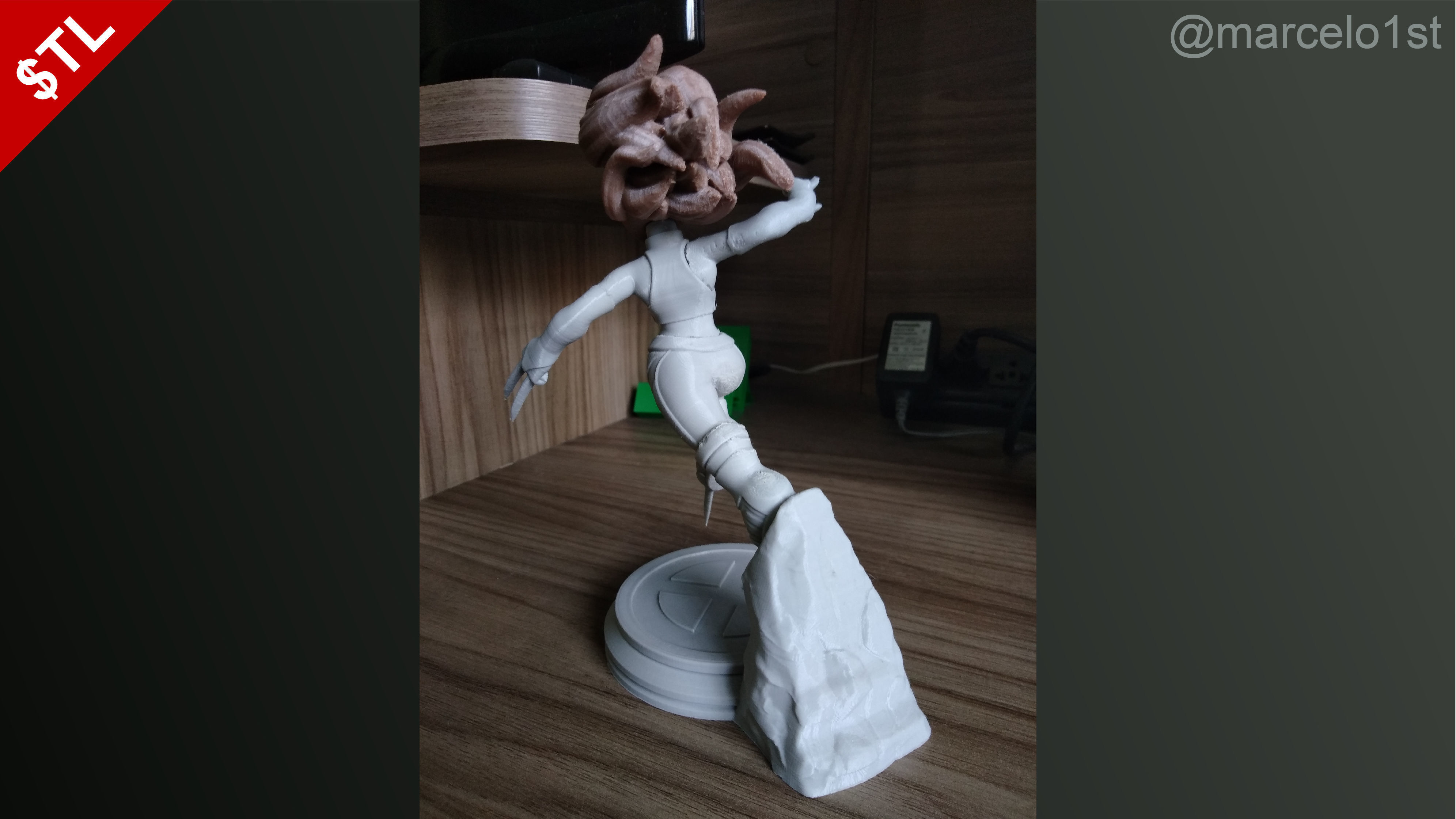 SIMPLE - X-23 Laura Kinney 3D print model_16