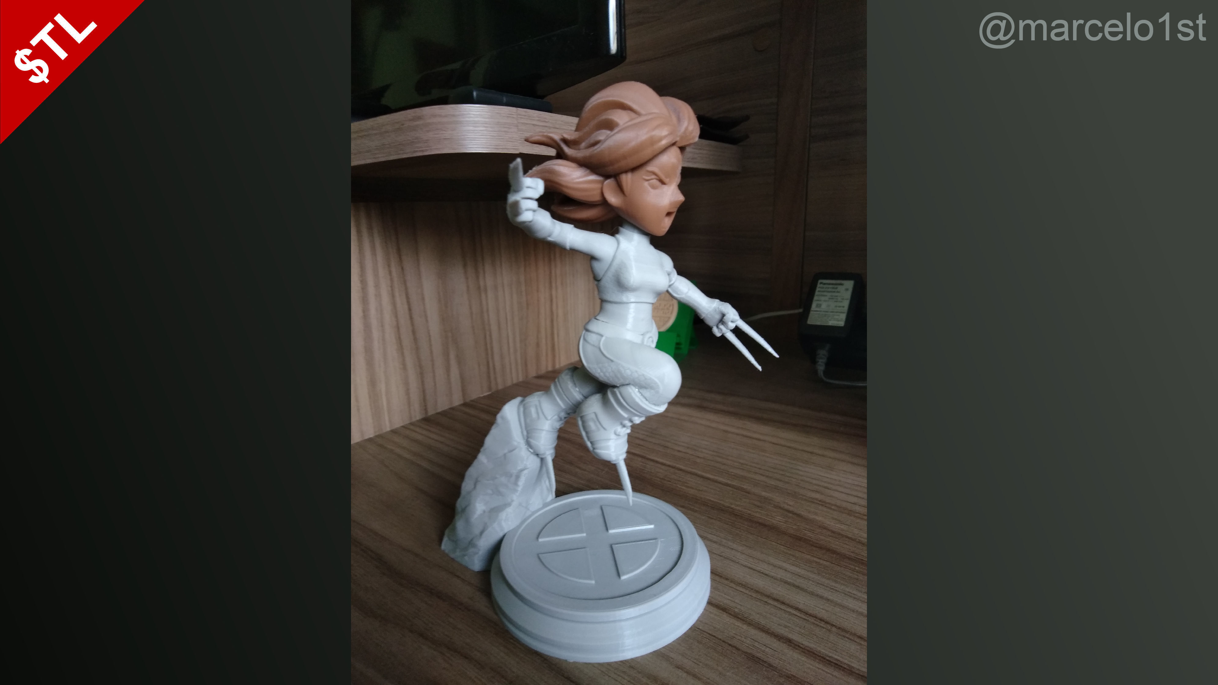 SIMPLE - X-23 Laura Kinney 3D print model_14