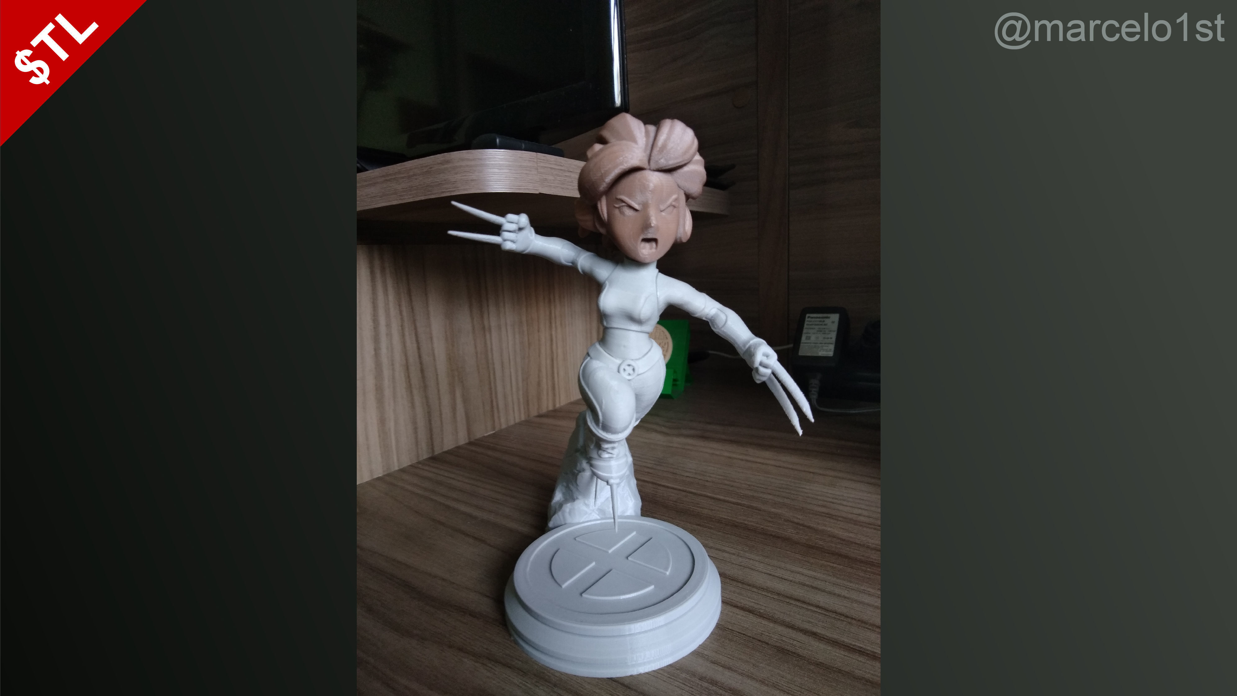 SIMPLE - X-23 Laura Kinney 3D print model_13