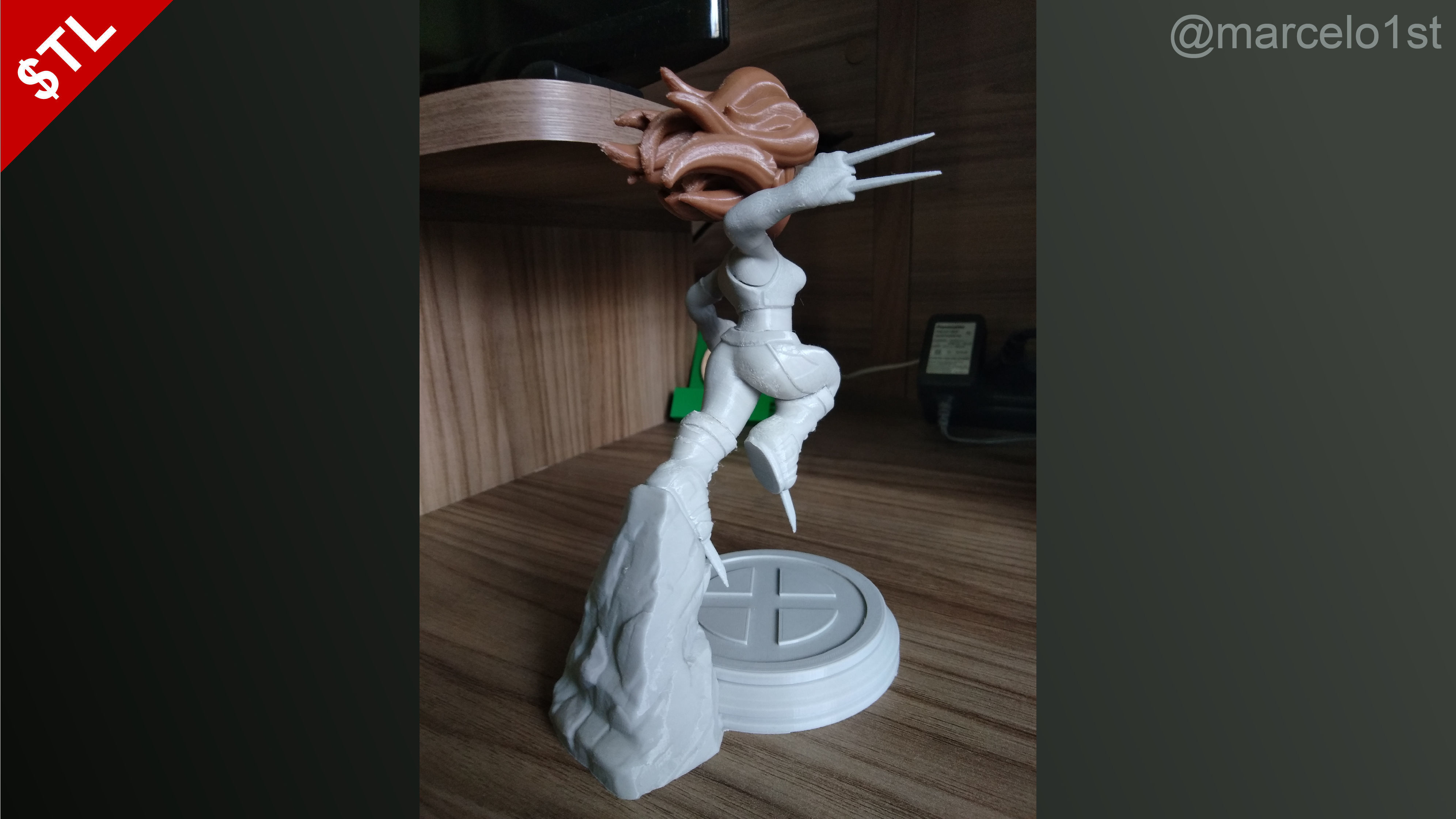 SIMPLE - X-23 Laura Kinney 3D print model_15