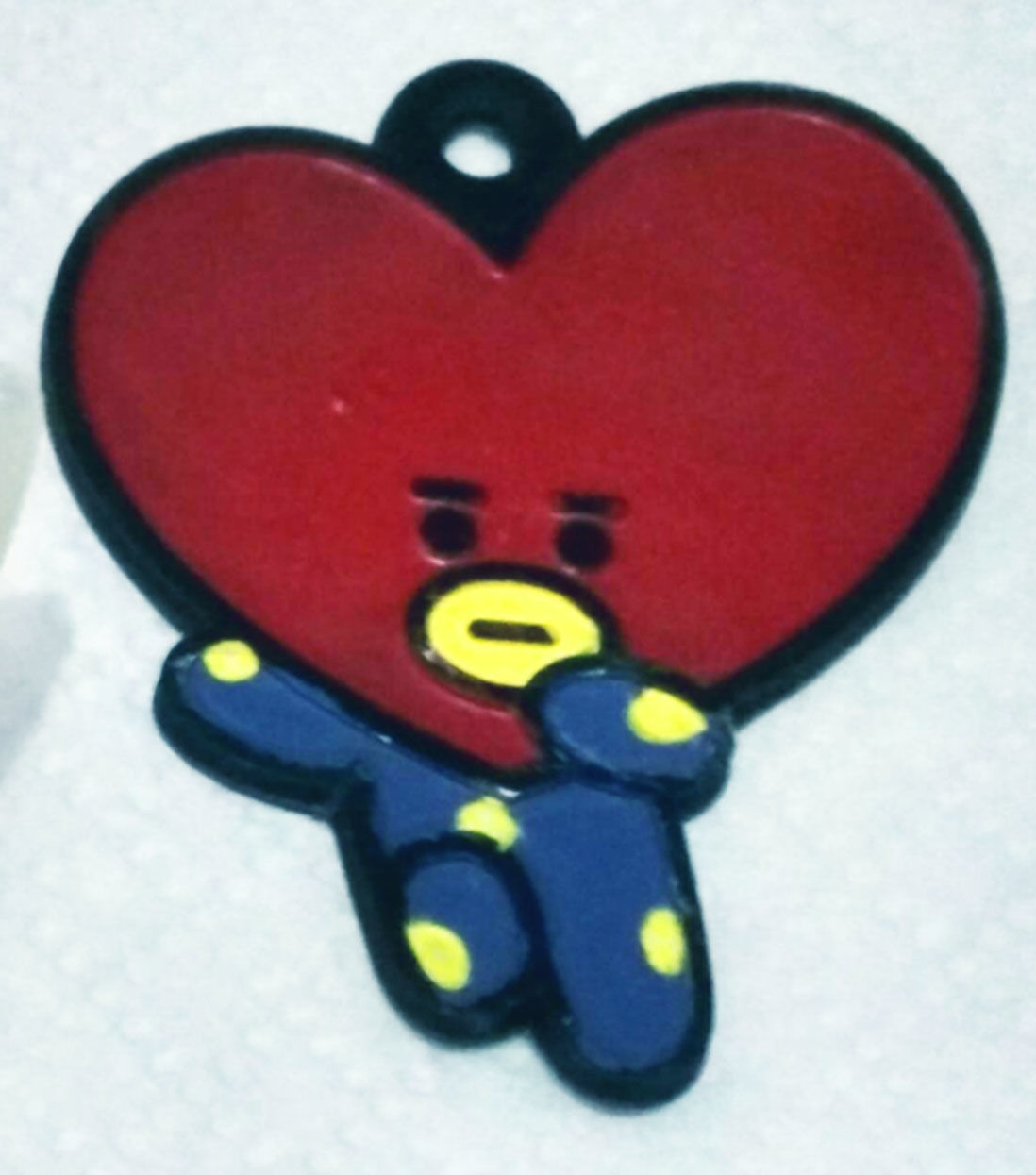BTS Tata and Cooky Keyring 3D print model_3