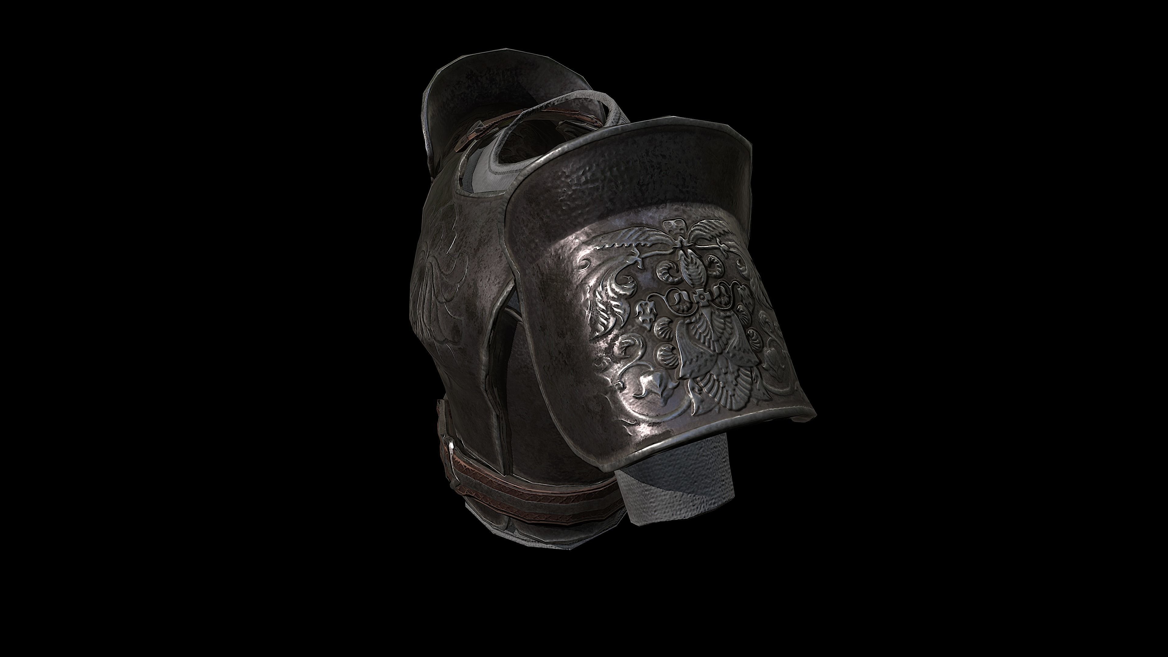 Medieval Armor - PBR Low-poly 3D model_13