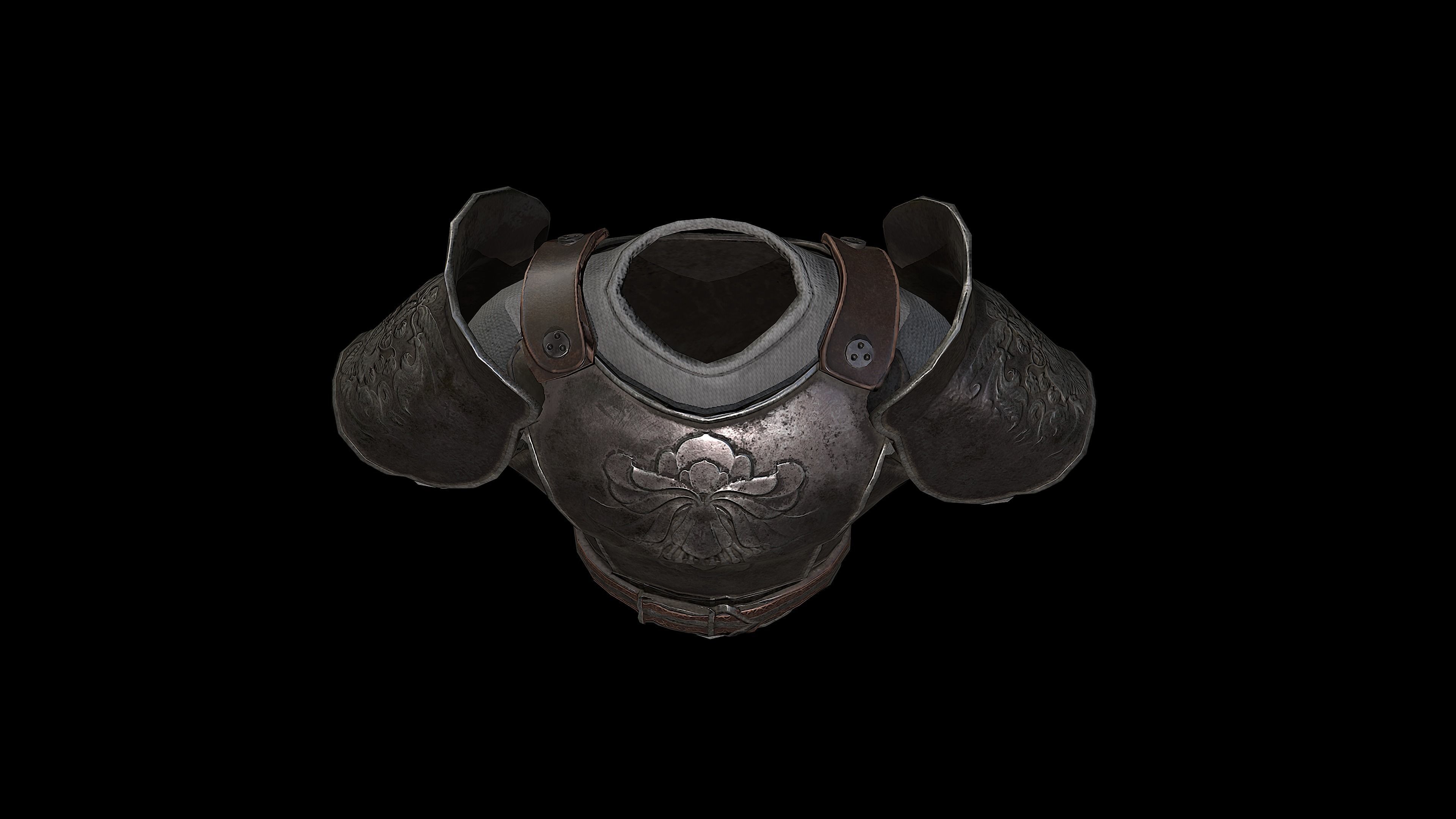 Medieval Armor - PBR Low-poly 3D model_16