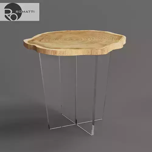 Romatti Wood talk woodzzz Coffee Table 3D model