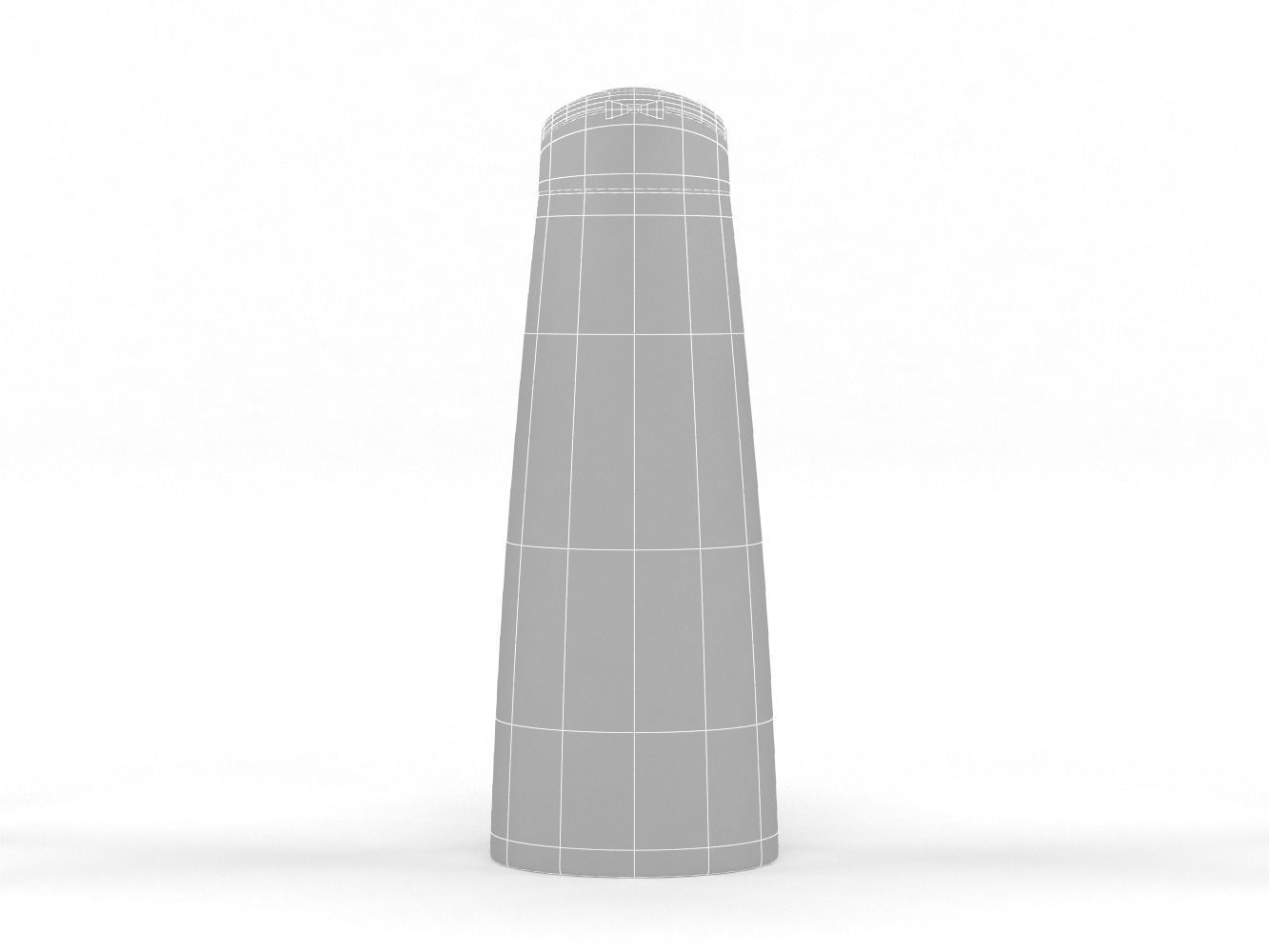 Dove Nutritive Solutions Shampoo and Conditioner 3D model_12