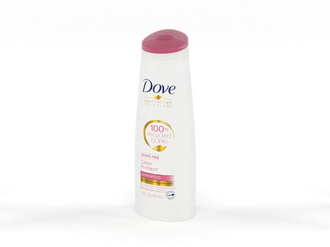 Dove Nutritive Solutions Shampoo and Conditioner 3D model_6