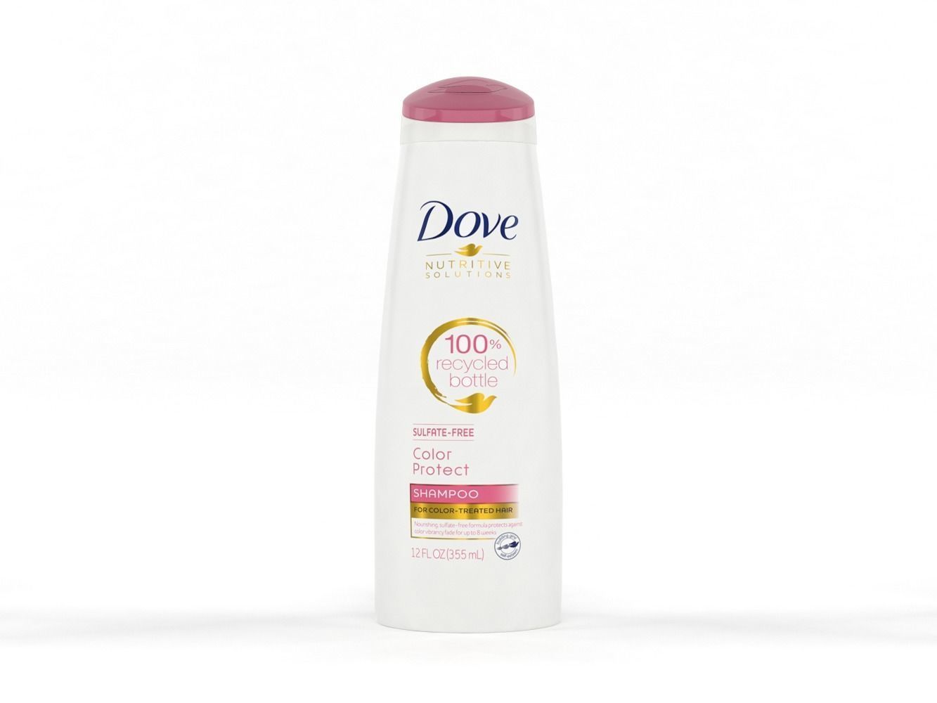 Dove Nutritive Solutions Shampoo and Conditioner 3D model_4