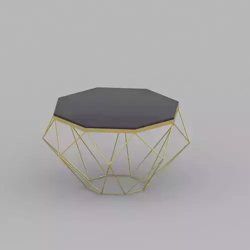 Table oken 3D model 3D model