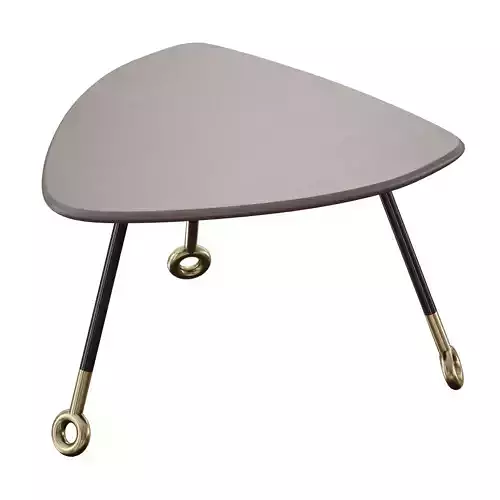 Stiles Faux Shagreen Triangle Nesting Table Crate and Barrel