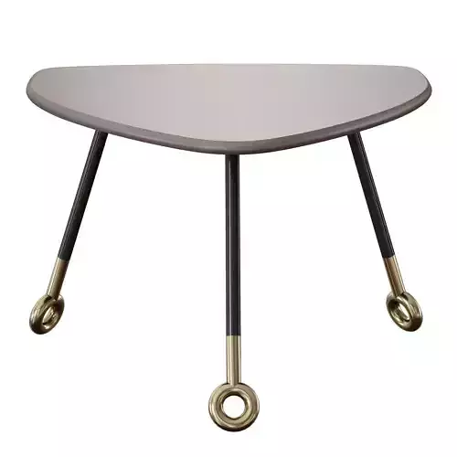 Stiles Faux Shagreen Triangle Nesting Table Crate and Barrel