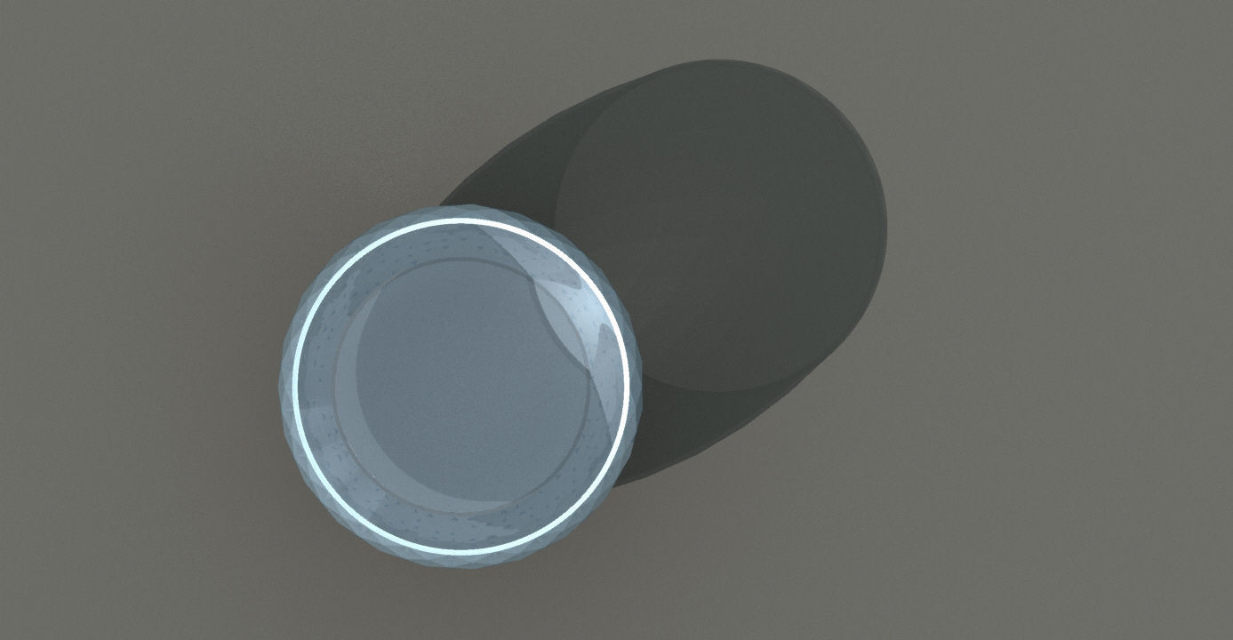 Crystal Glass with Grasshopper 3D model_4