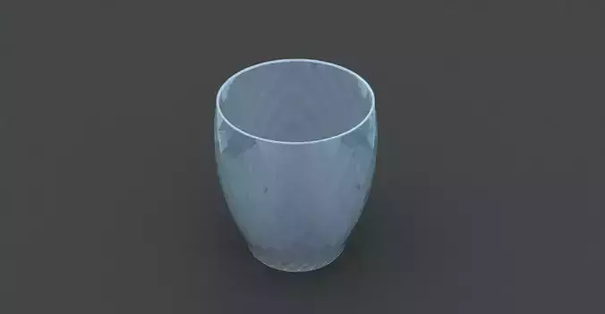 Crystal Glass with Grasshopper