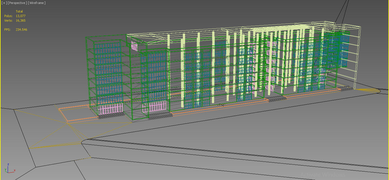 Building 7 apartment 3D model_7