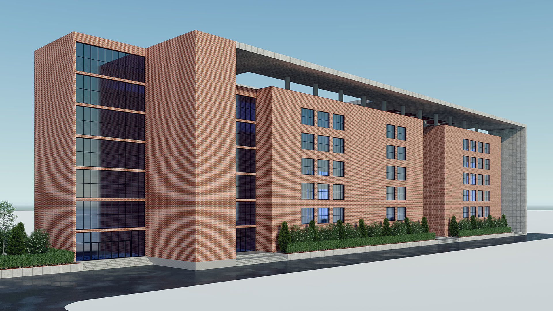 Building 7 apartment 3D model_3