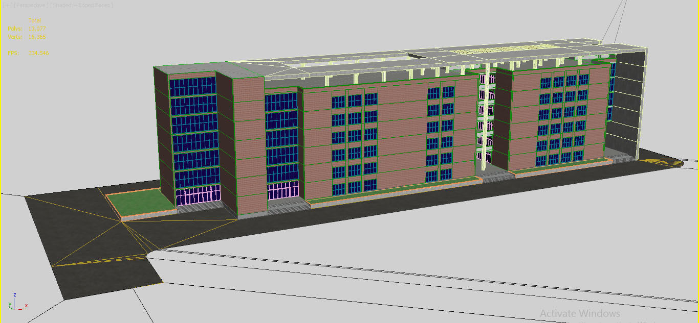 Building 7 apartment 3D model_9