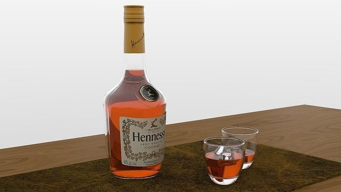 Hennessey Cognac Classic 3D model 3