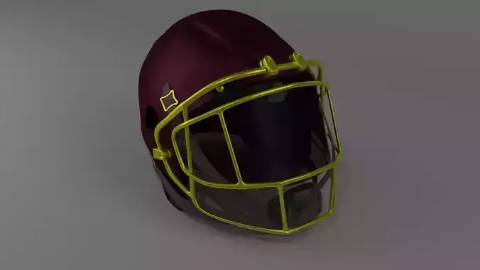 American football helmet