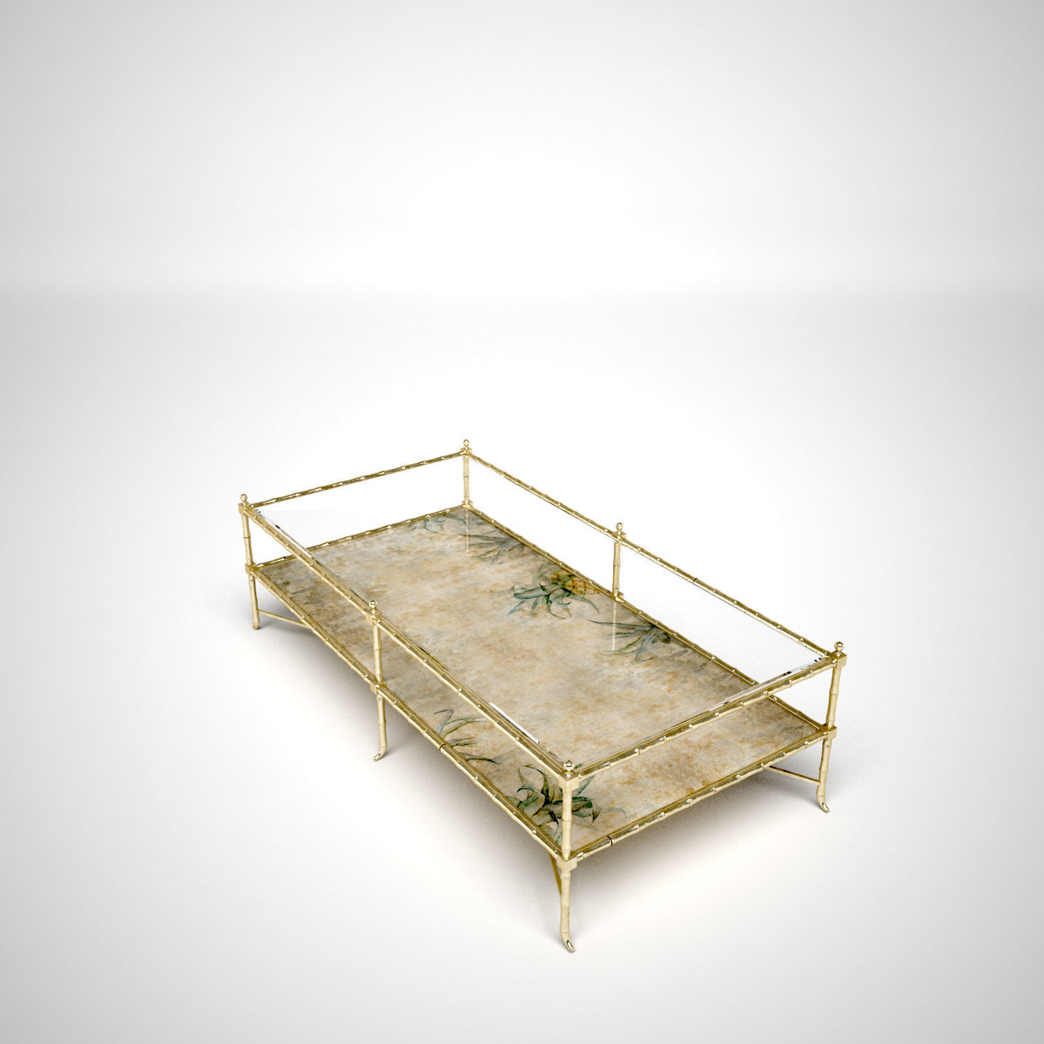 Classic Coffee Table  3D model_6