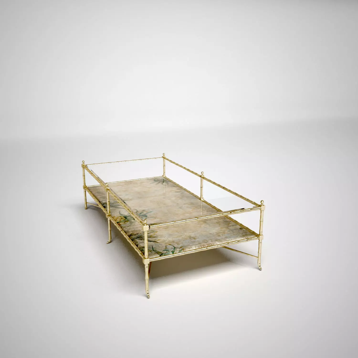 Classic Coffee Table  3D model_0
