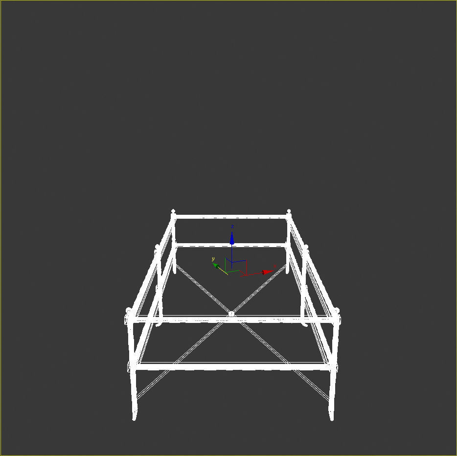 Classic Coffee Table  3D model_5