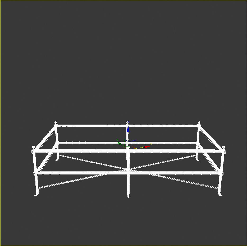 Classic Coffee Table  3D model_3