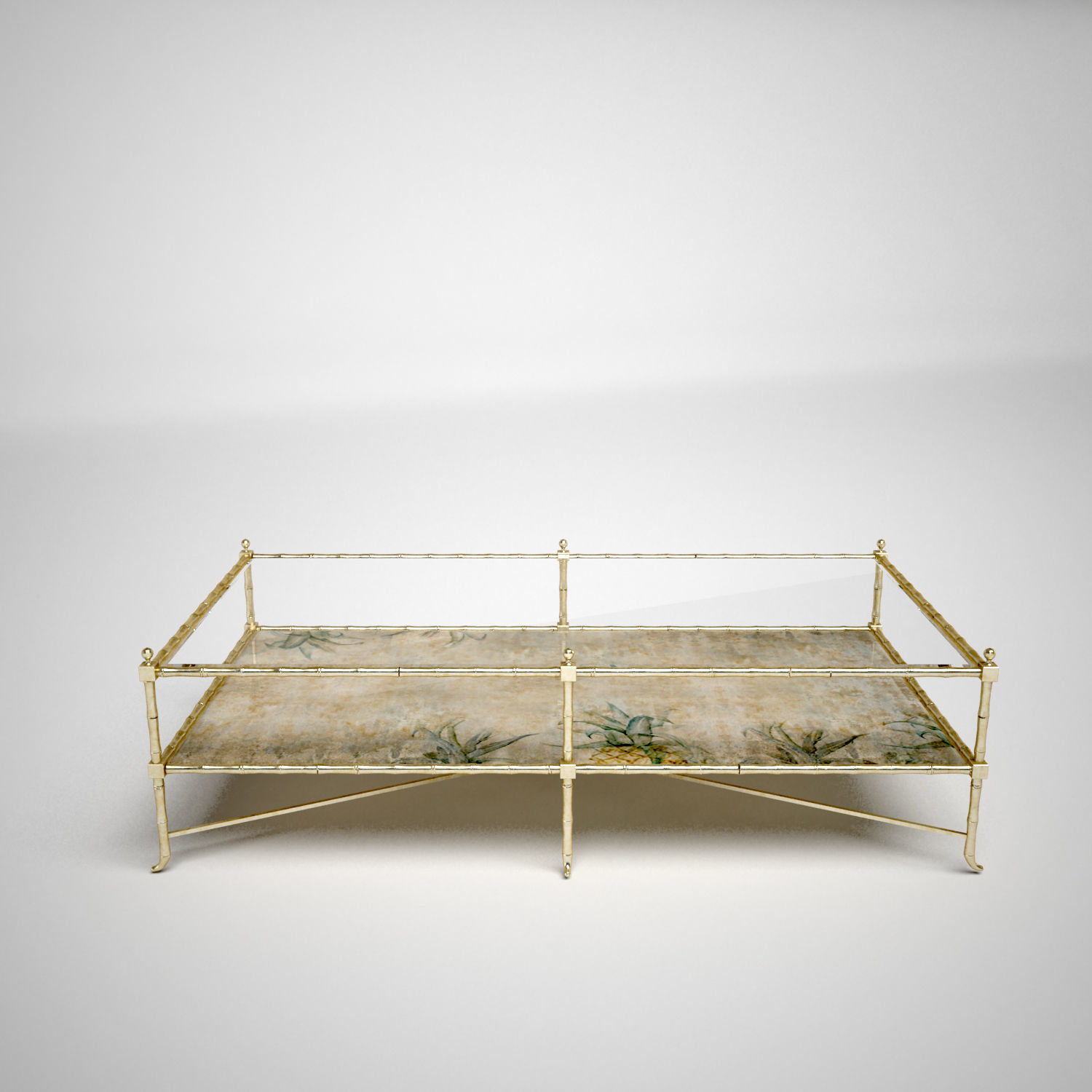 Classic Coffee Table  3D model_2