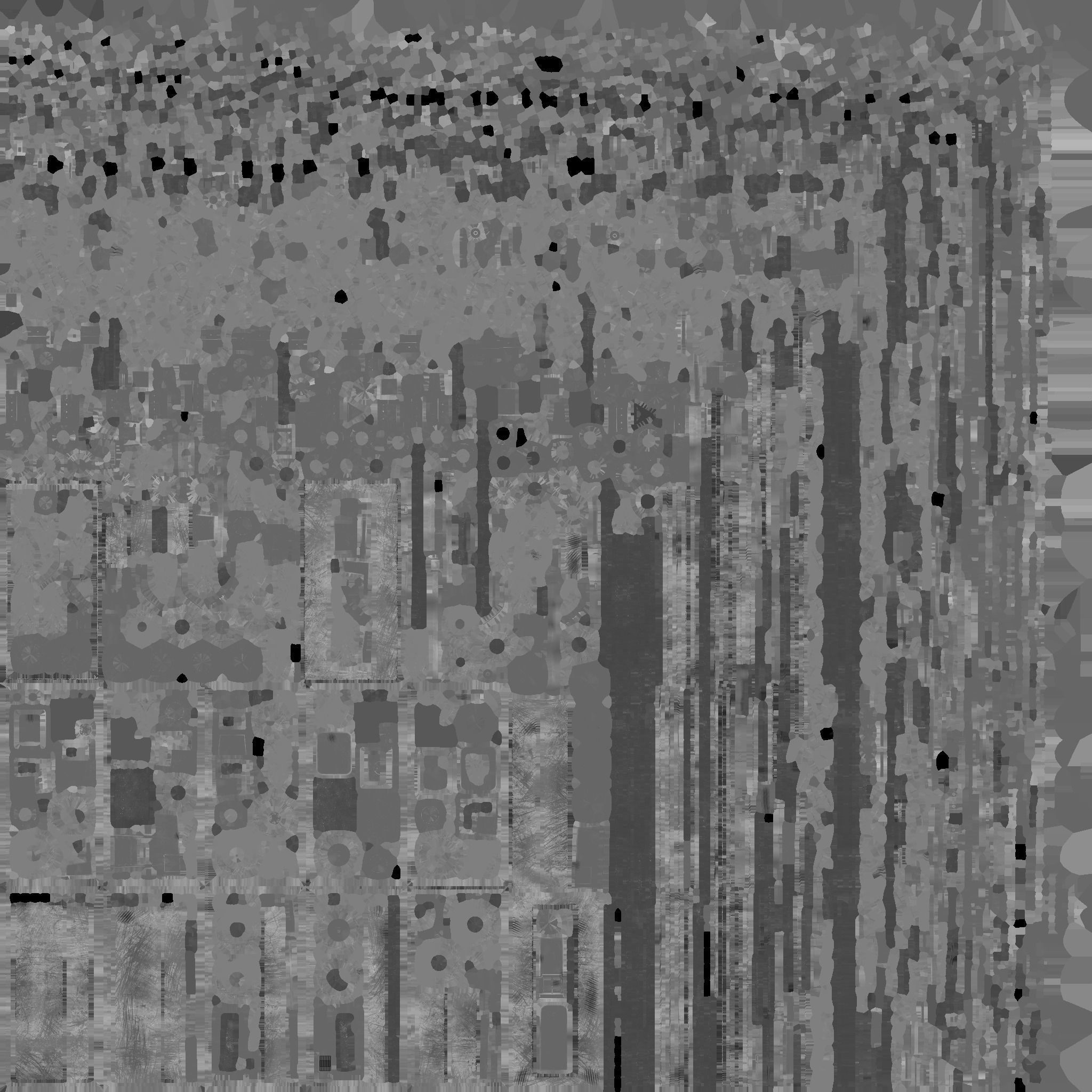 Forest Tractor Low-poly 3D model_10