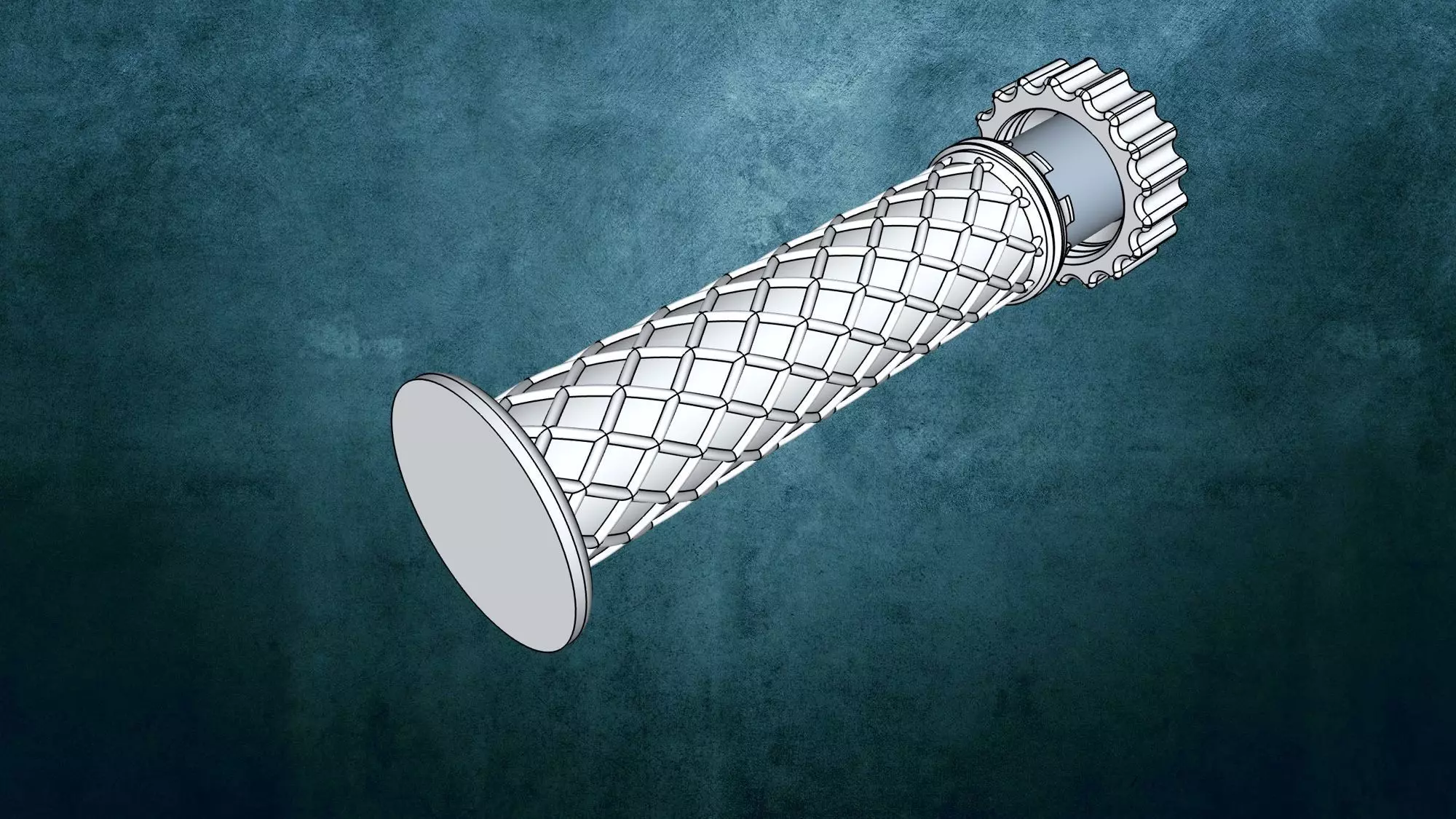 Handlebar grip bicycle V1b 3D print model