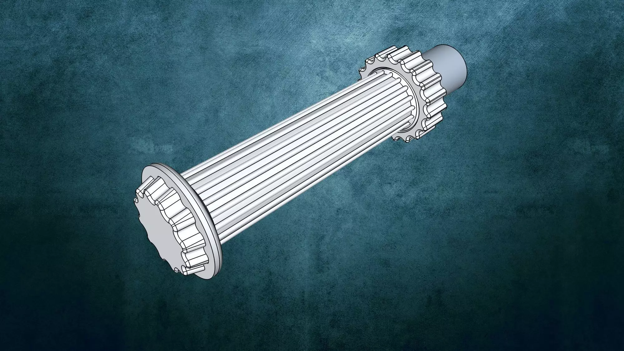 Handlebar grip bicycle V2 3D print model_0