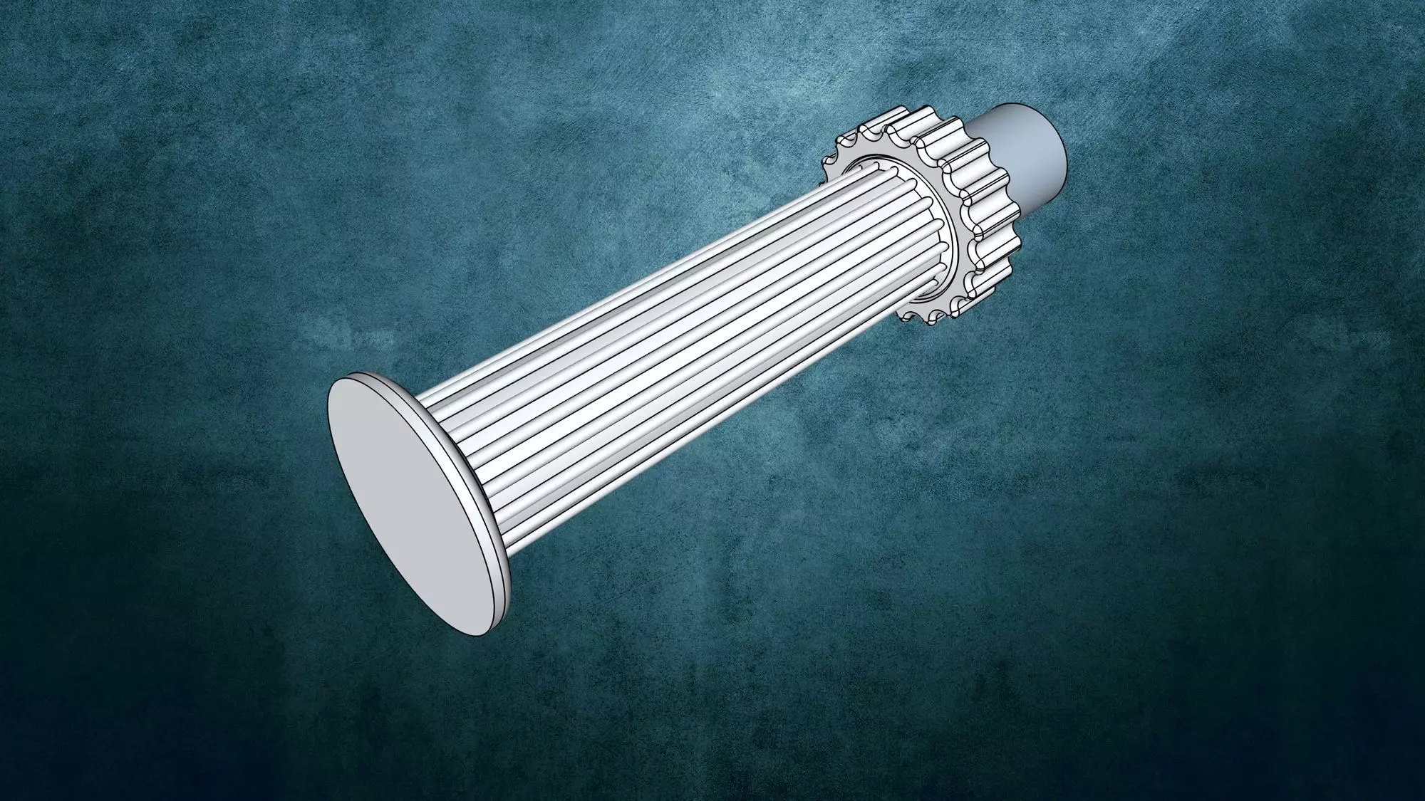 Handlebar grip bicycle V2b 3D print model