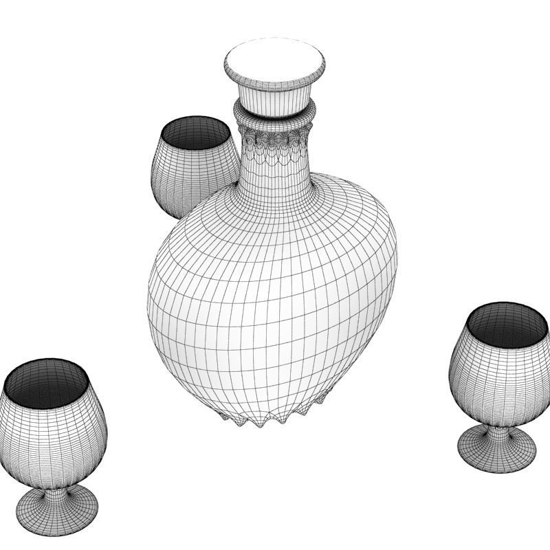 Decanter 05 3D model_20